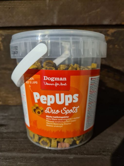 Dogman Pep Ups Duo Spots