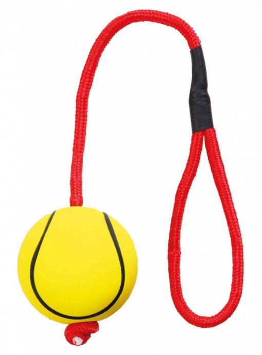 Trixie neon balls on rope - Bilde 3